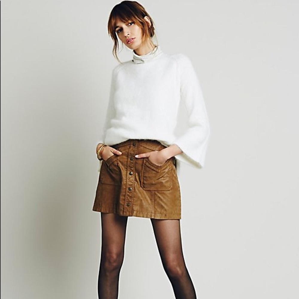 Free People Come a Little Closer Skirt